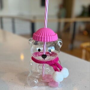 Starbucks Pink Bear cup Valentines gift